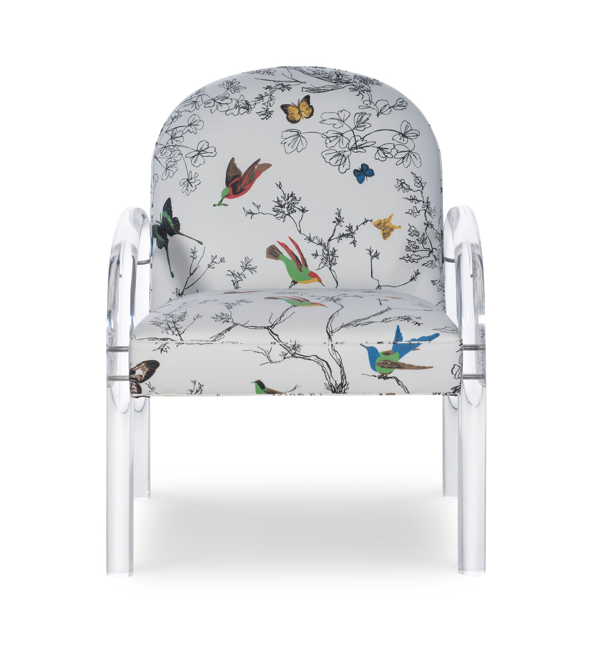 Elva Acrylic Arm Chair