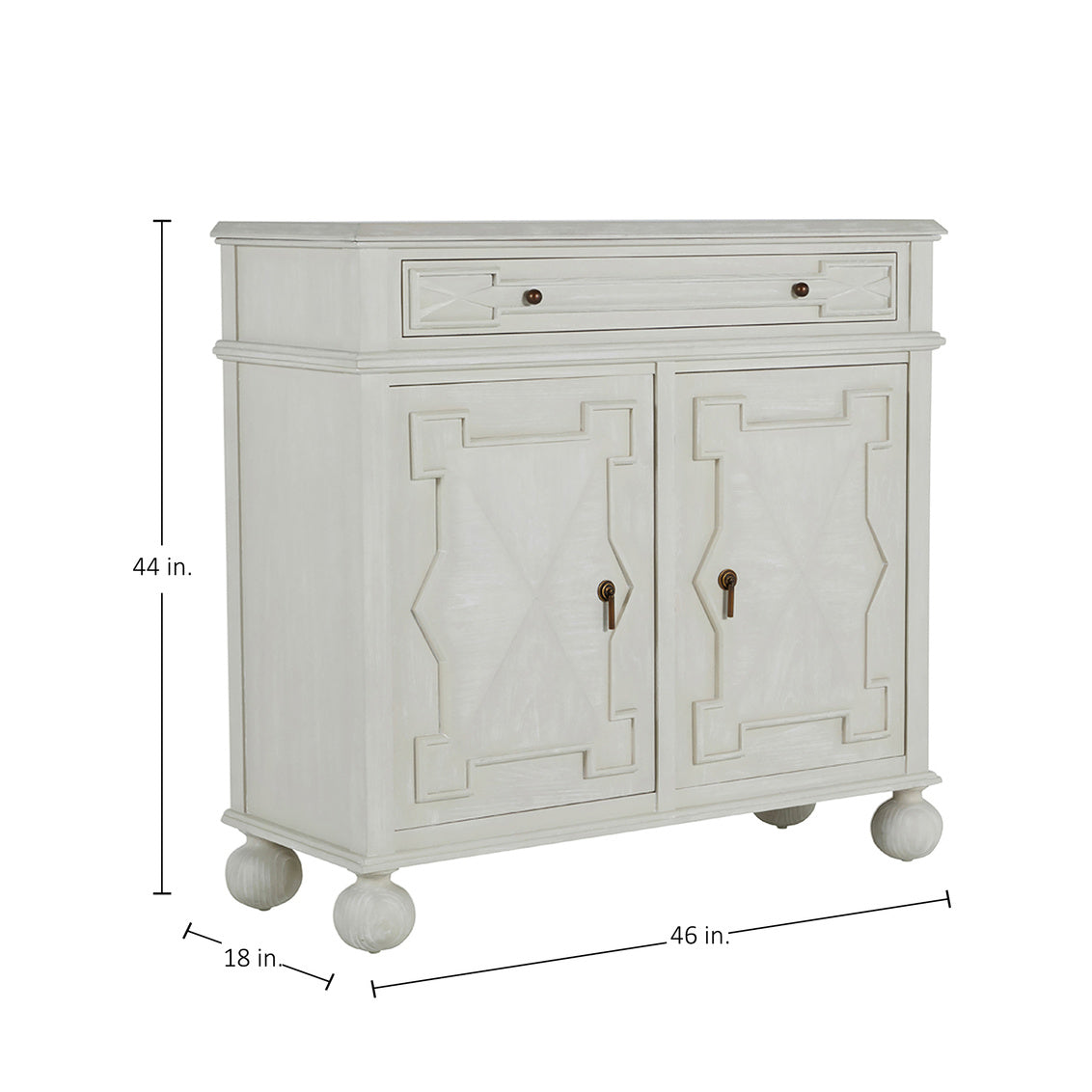 Ezekiel Cabinet- White
