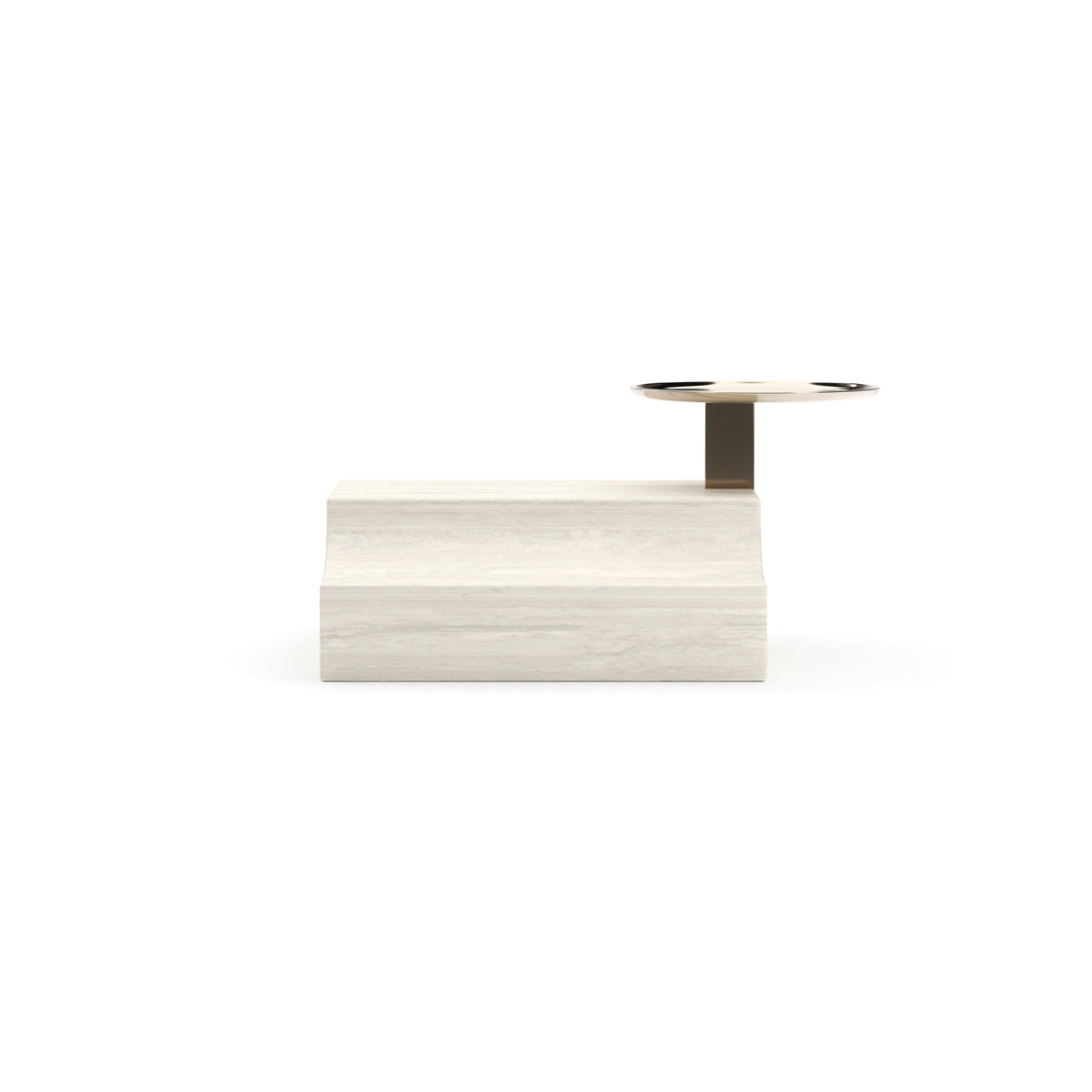 Overlap Rectangle Wedge Base Light