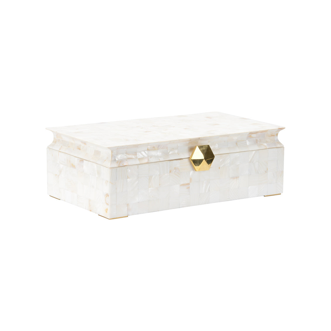 Arabelle Treasure Box in 6 / Mother of Pearl - Chelsea House