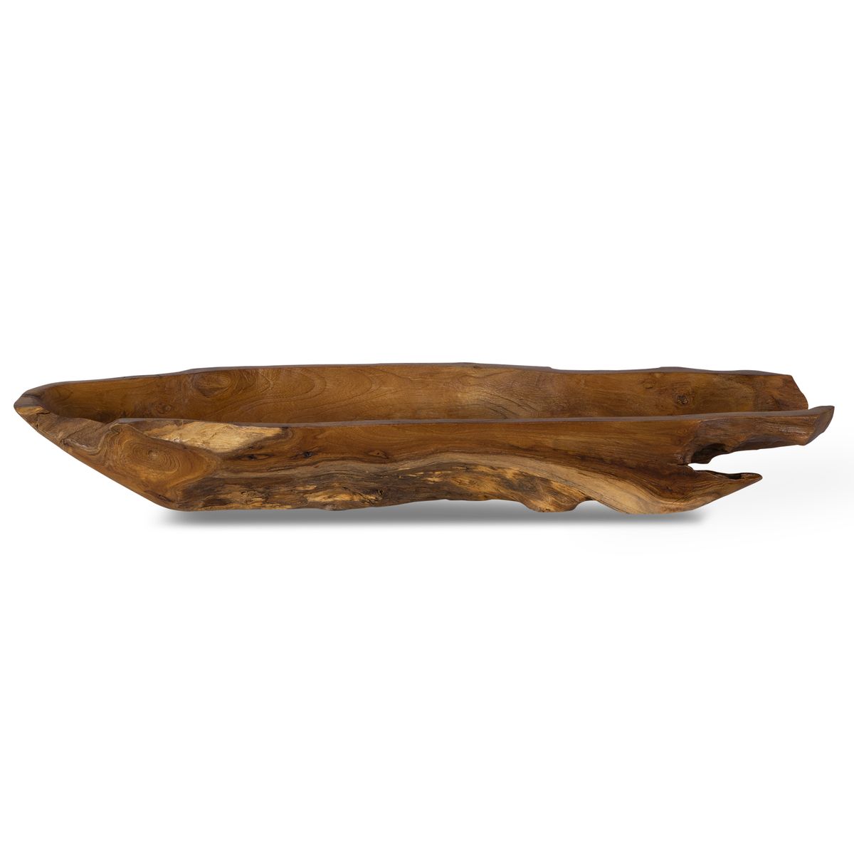 Teak Leaf Indoor-Outdoor Bowl