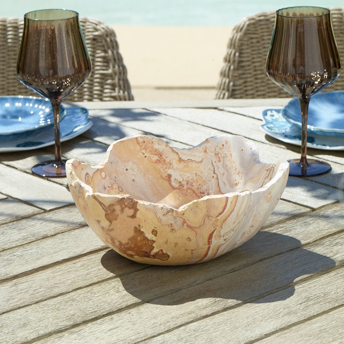 Sahara Bloom Indoor-Outdoor Bowl