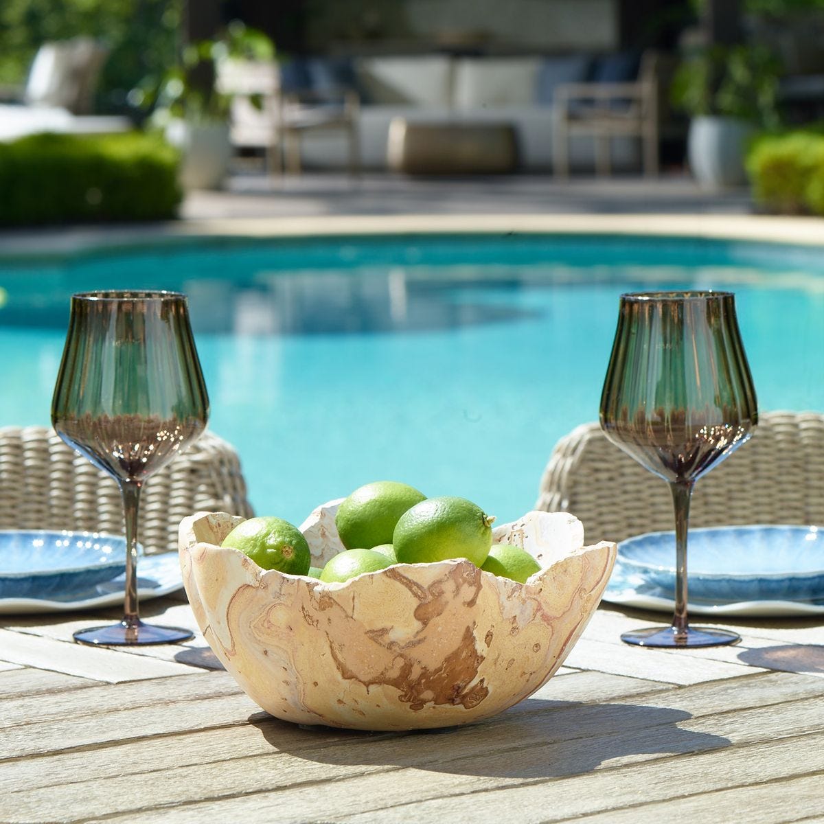 Sahara Bloom Indoor-Outdoor Bowl