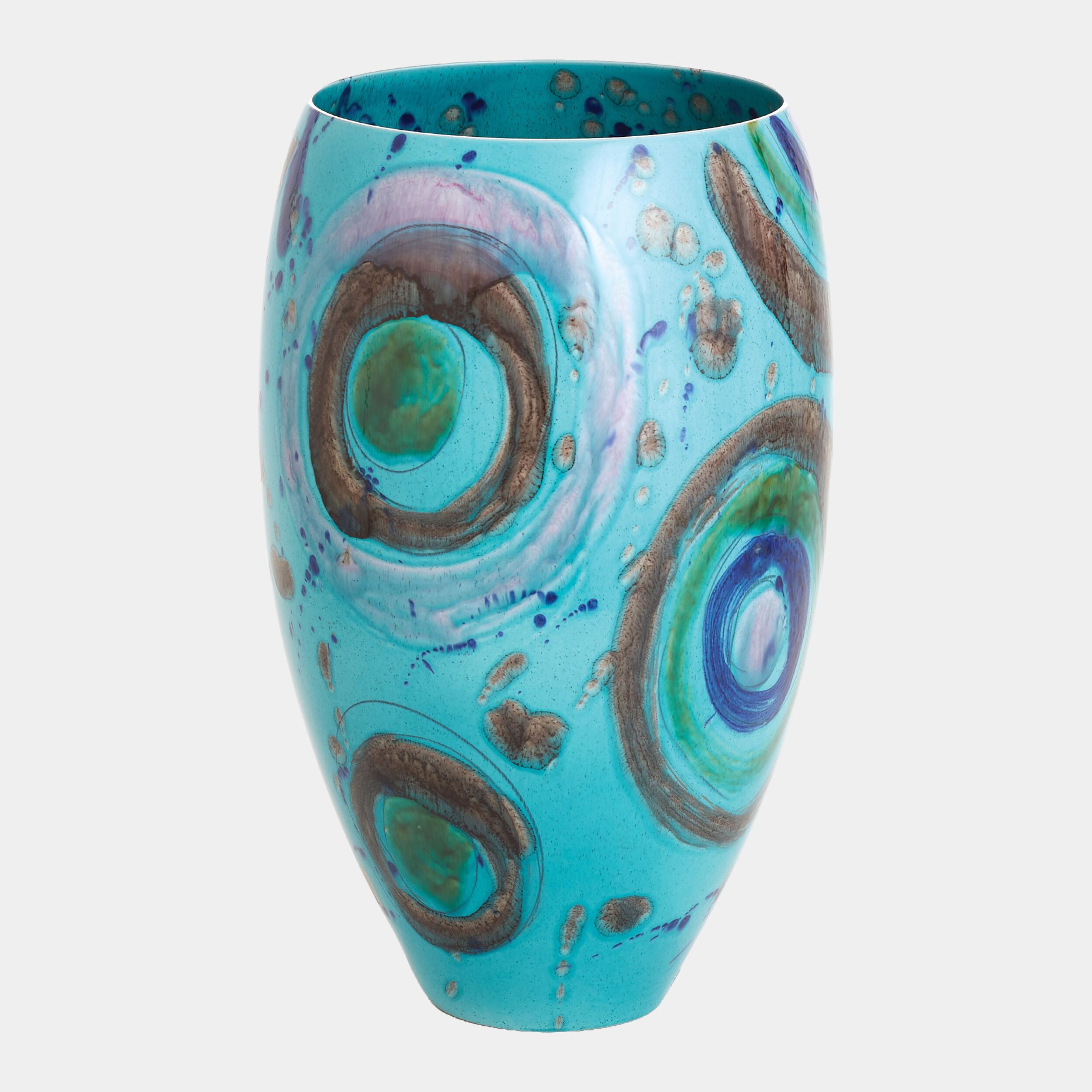 Blue Spots Vase