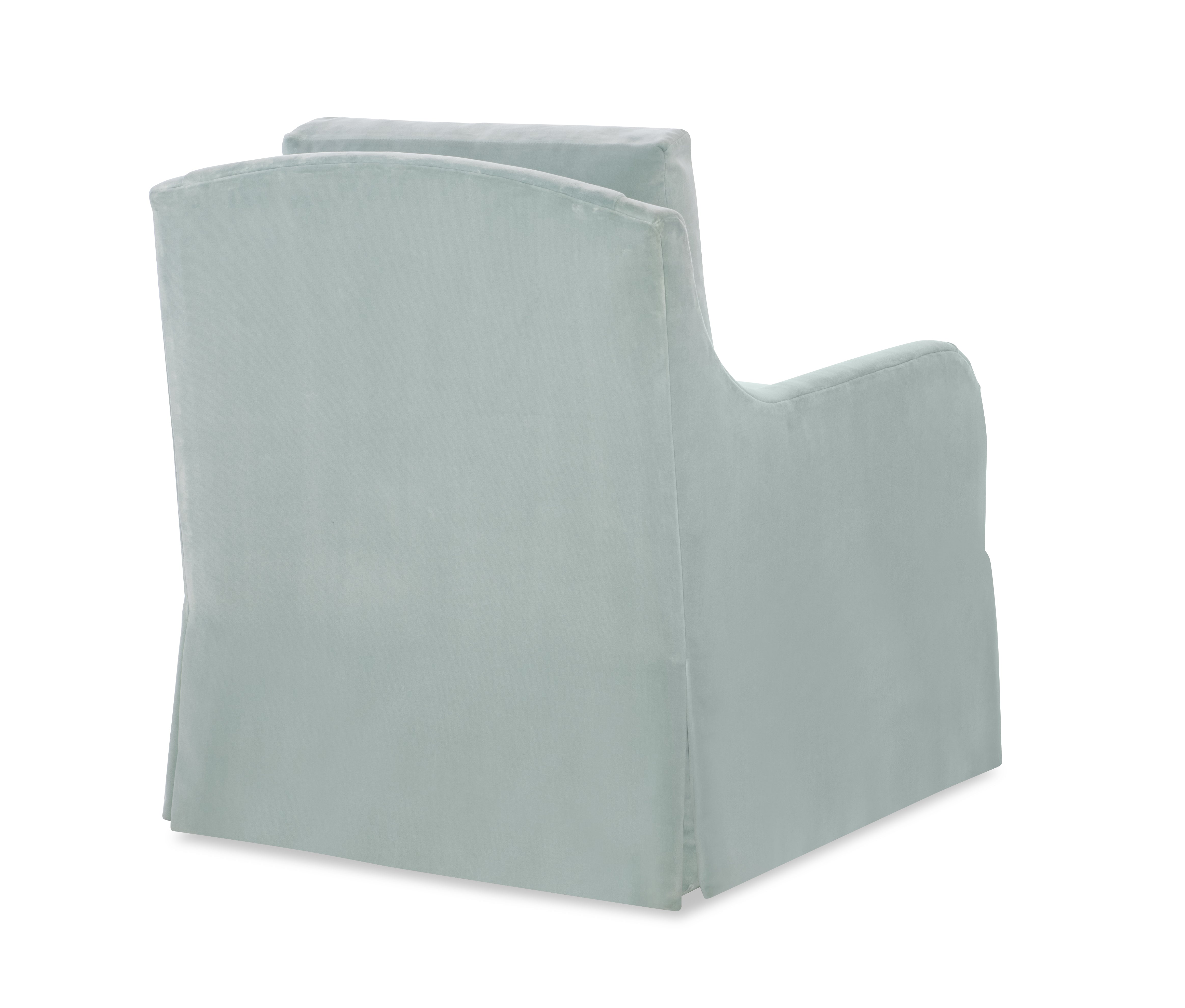 Lutz Skirted Swivel Chair
