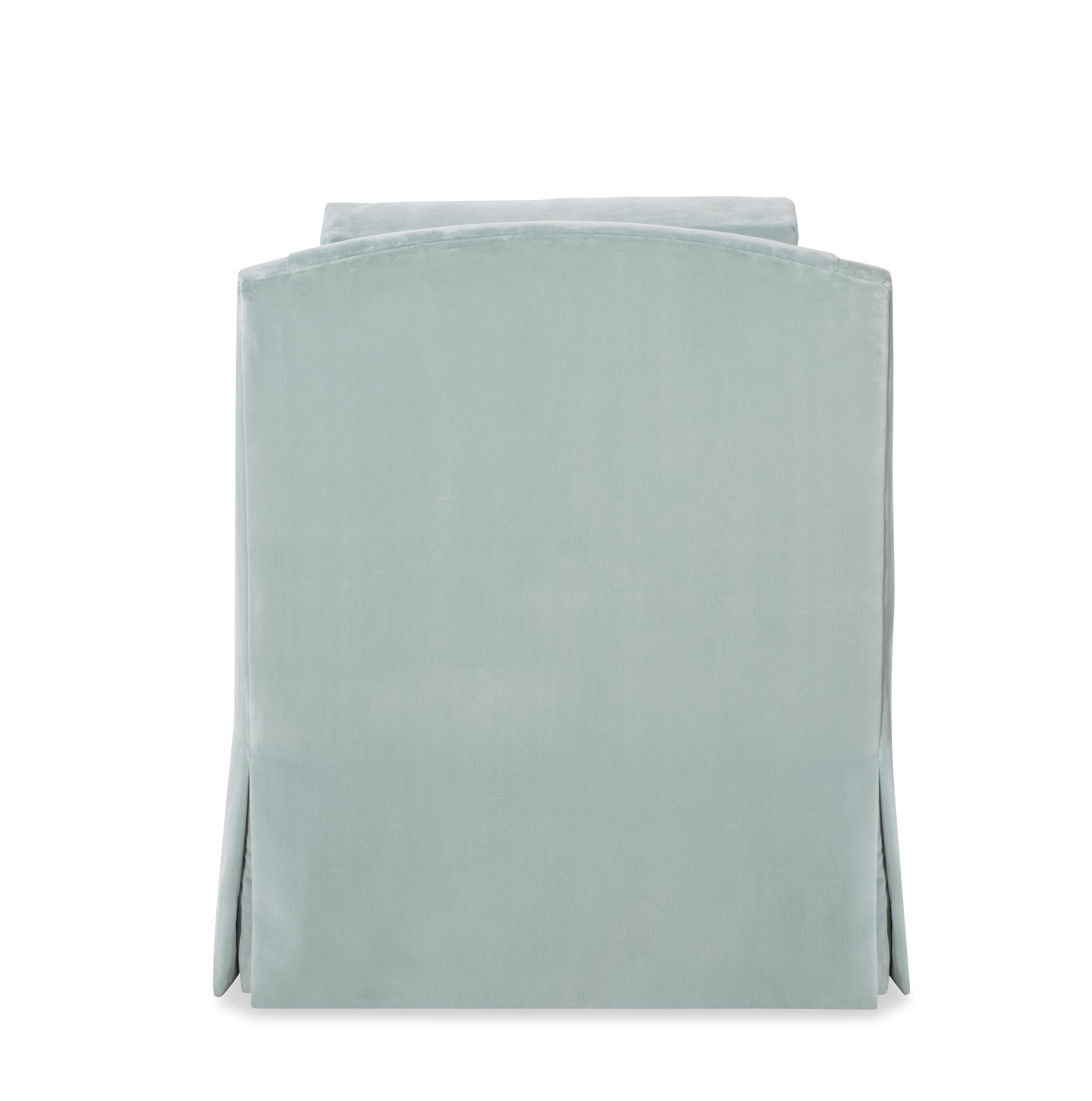 Lutz Skirted Swivel Chair