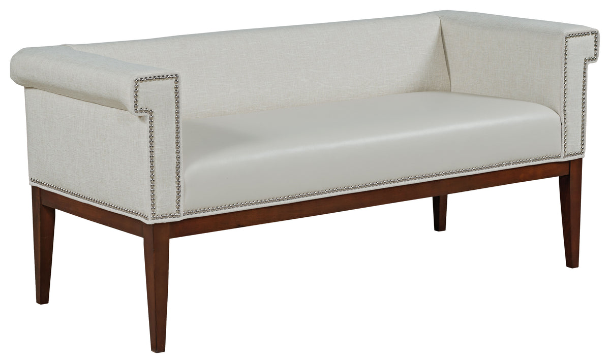 Evie Leather Bench (L-1742-10) - Fairfield Chair