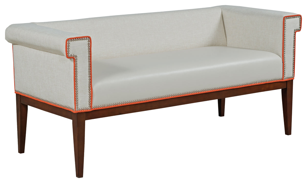 Evie Leather Bench (L-1742-10) - Fairfield Chair