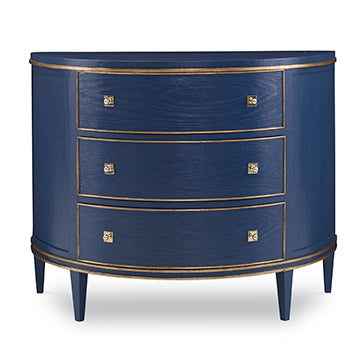 Orion Demilune Chest - Cadet Blue