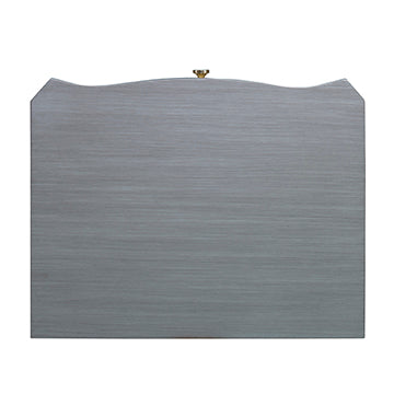 Halley Nightstand - Grey / Linen in Linen – Ambella Home