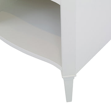Halley Nightstand - Arctic White – Ambella Home