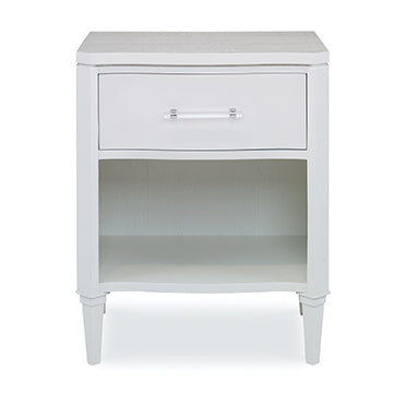 Halley Nightstand - Arctic White – Ambella Home
