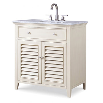 Louvered Sink Chest - Custom