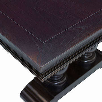 Harvest Dining Table (96" Wood Top) - Hand Rubbed Raven in Hand Rubbed Raven – Ambella Home