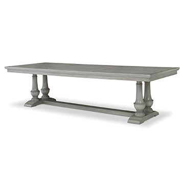 Harvest Dining Table (120")- Ash Grey