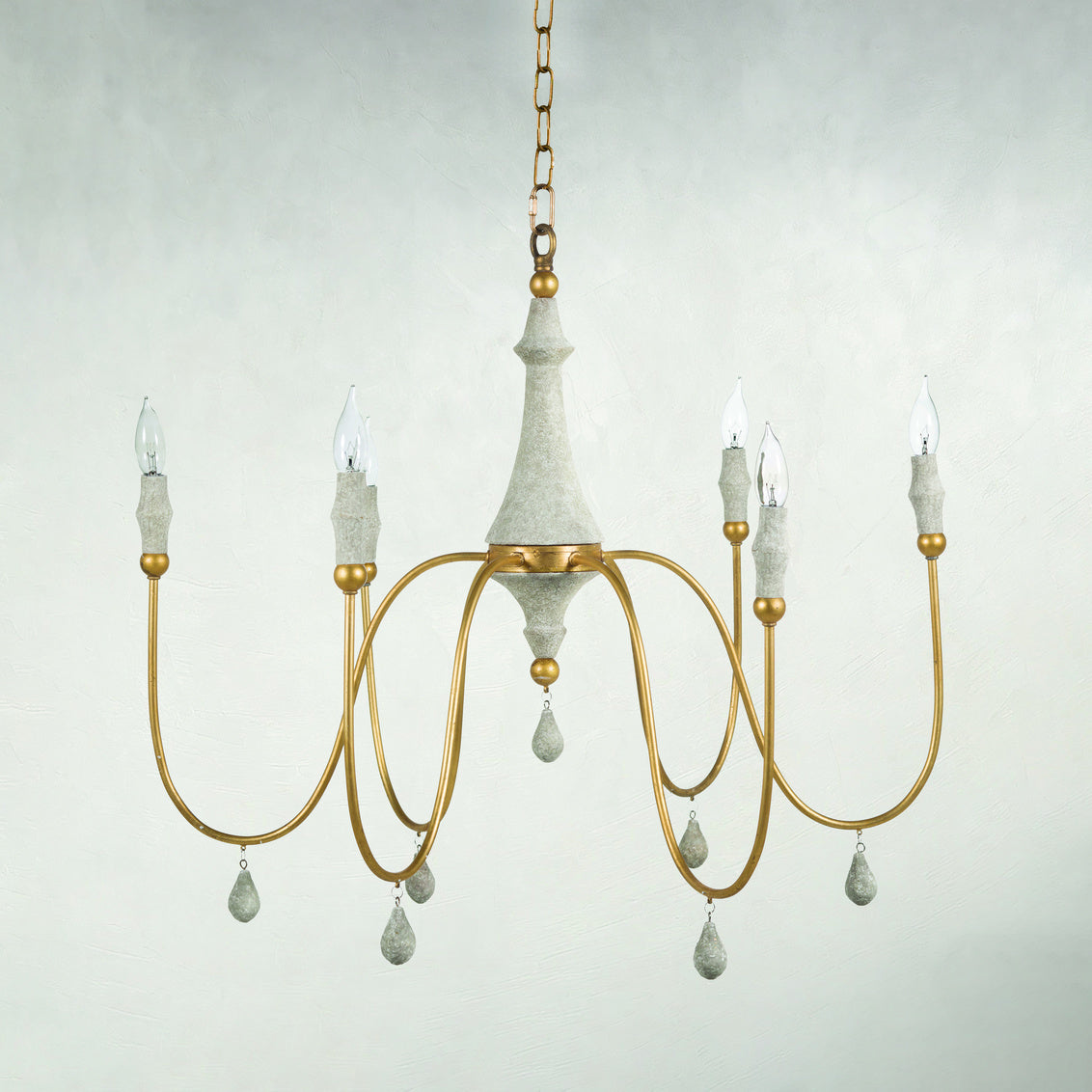 Clay Chandelier - Small