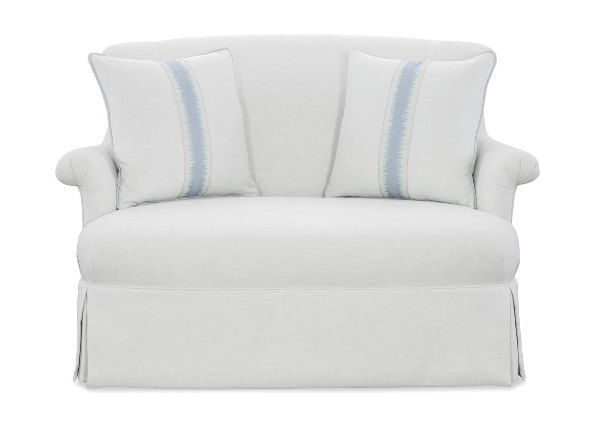 Fitzroy Skirted Settee