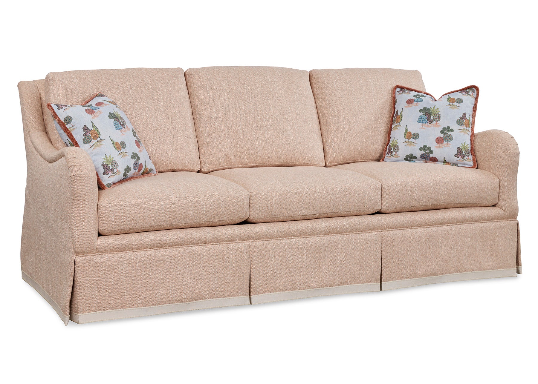 Ensemble Skirted Sofa