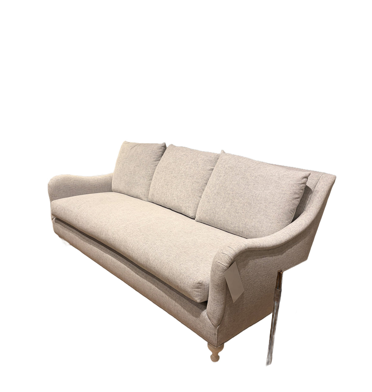 Ensemble Leg Sofa in Boardwalk Rain/Bardstown Lagoon