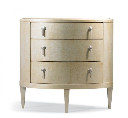 Ibiza Oval Bedside Table