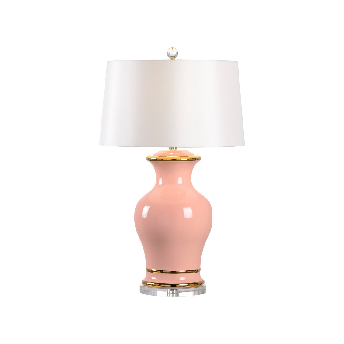 Audrey Lamp - Coral in 32 / Ceramic/Porcelain - Chelsea House