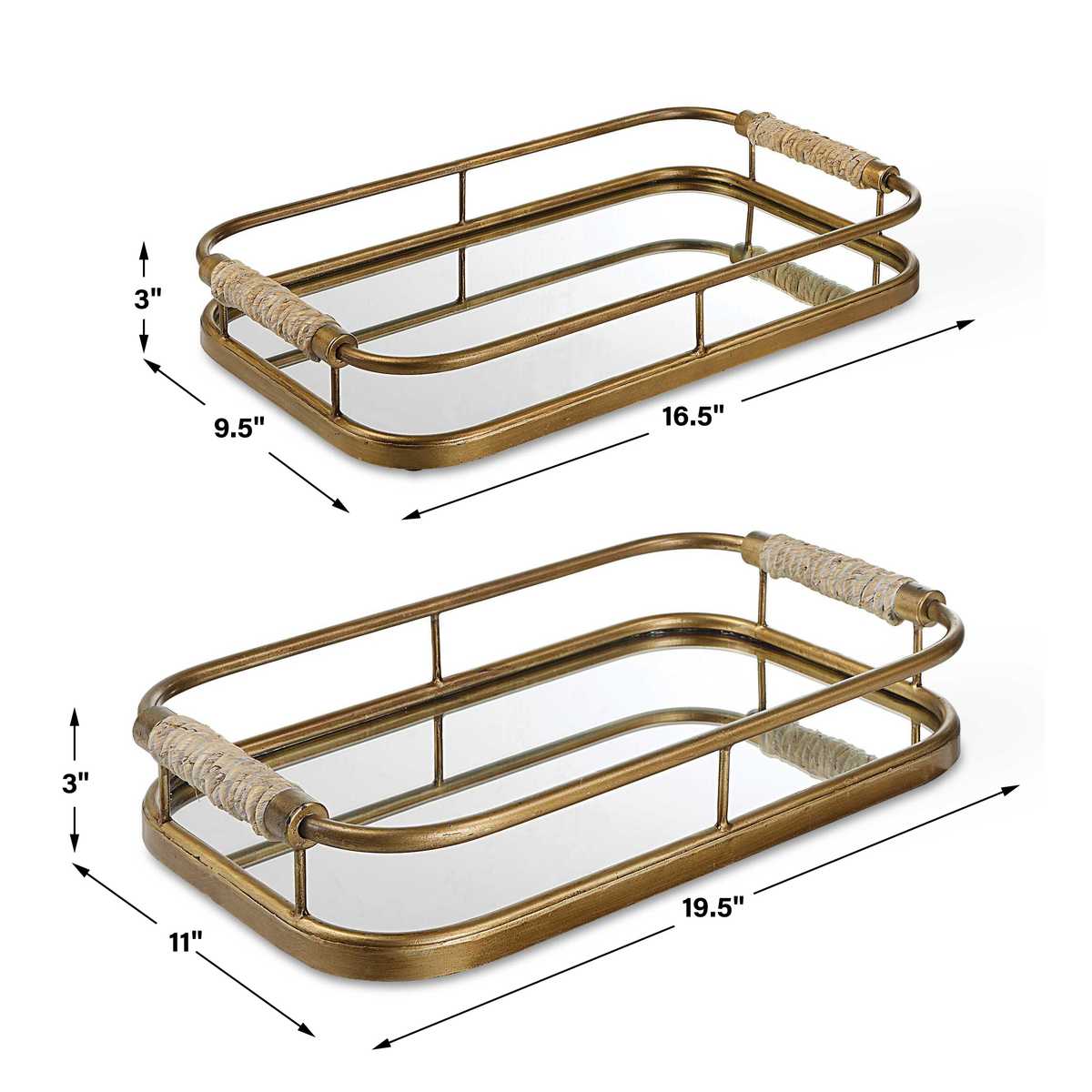 Rosea Trays, S/2