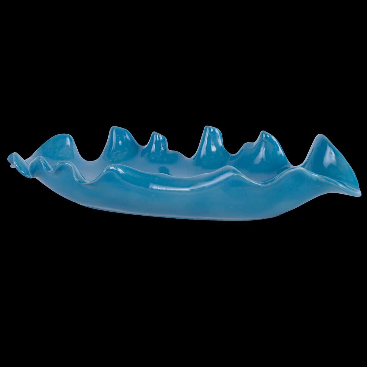 Ruffled Feathers Bowl, Blue – Wall Decor by Uttermost | Sutter & Vale