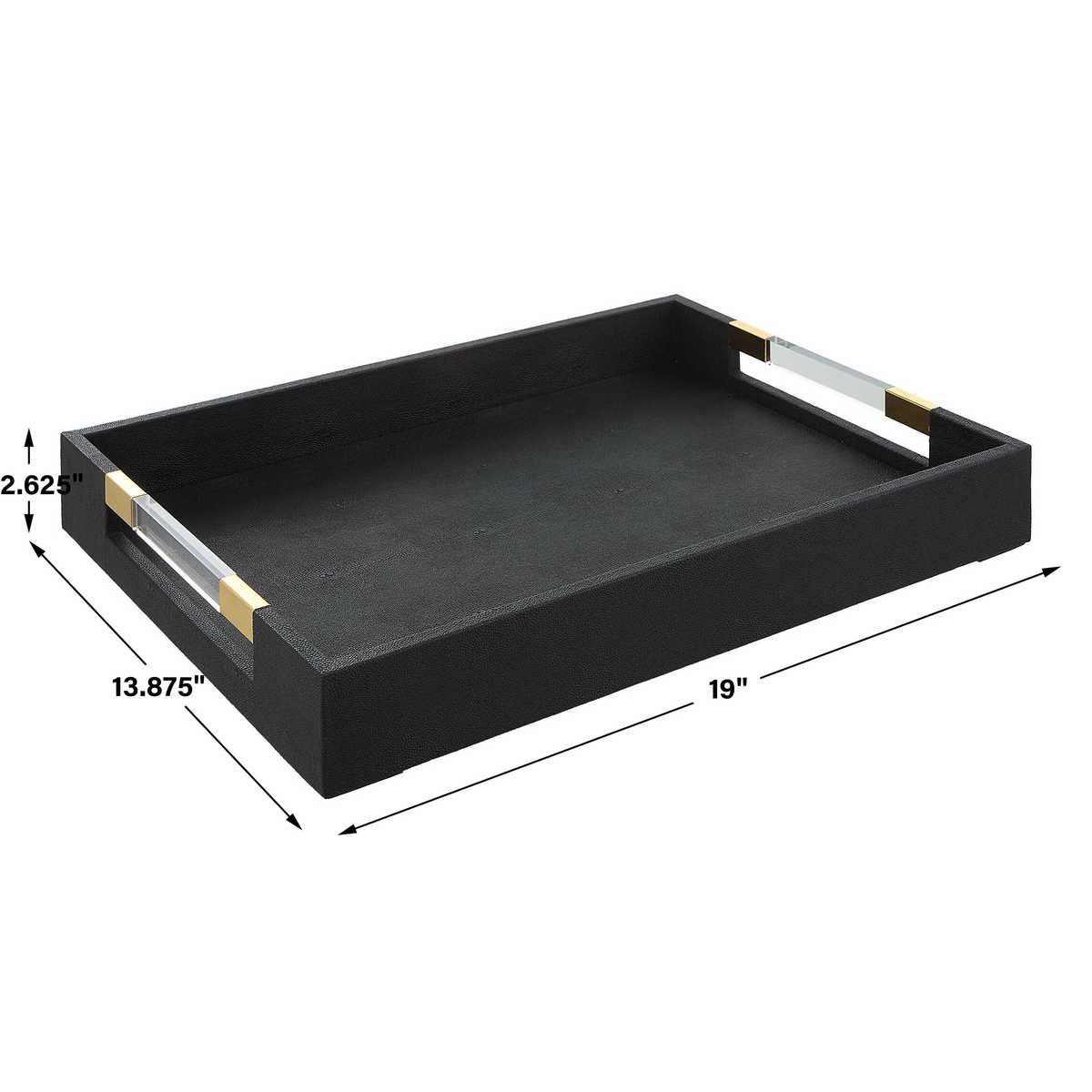 Wessex Tray, Black