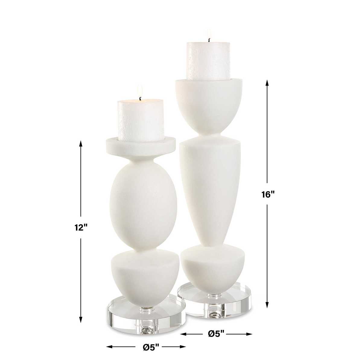 Lido Candleholders, S/2