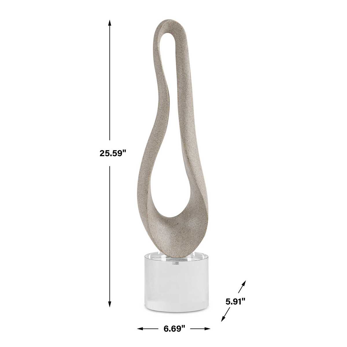 Oval Harmony, Sculpture
