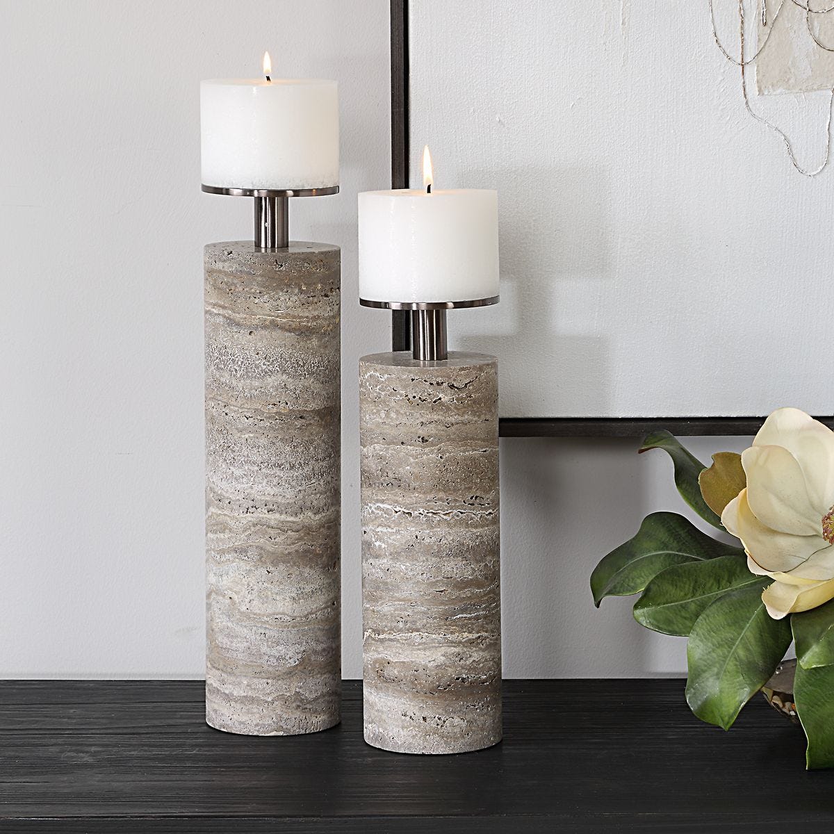 Shadowstone, Candleholders, S/2