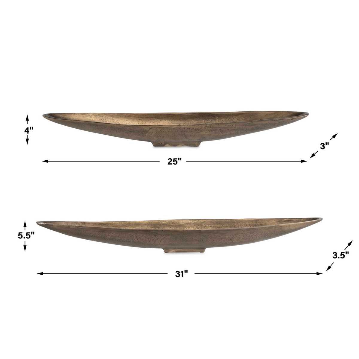 River Run Indoor-Outdoor Bowls, S/2 – Wall Decor by Uttermost | Sutter & Vale