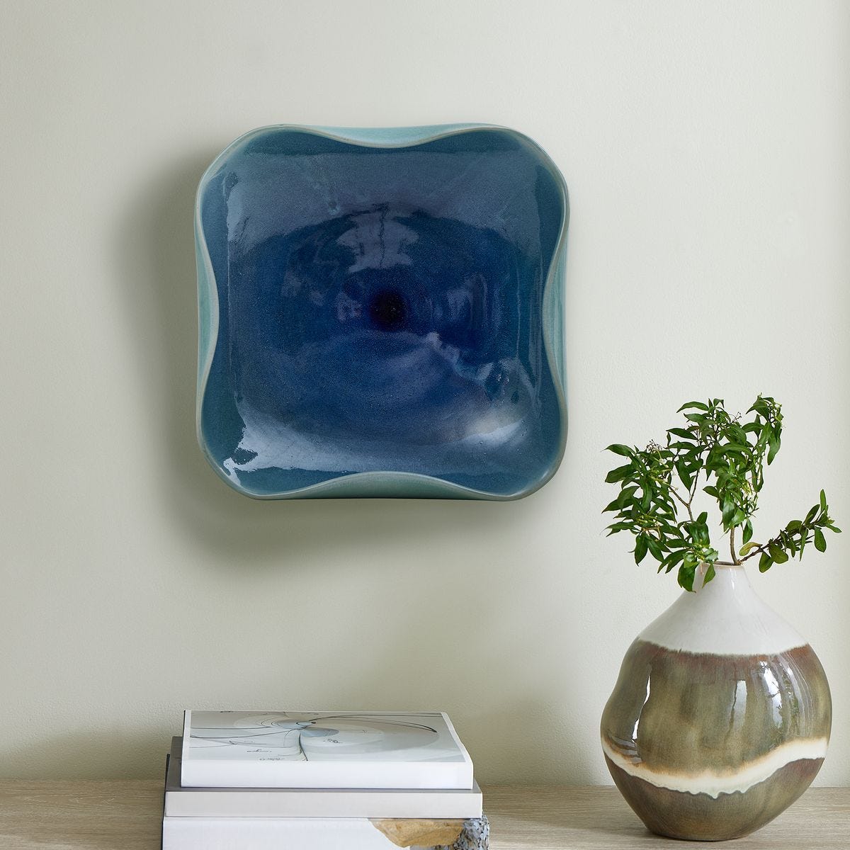 Blue Lagoon Indoor-Outdoor Bowl – Wall Decor by Uttermost | Sutter & Vale