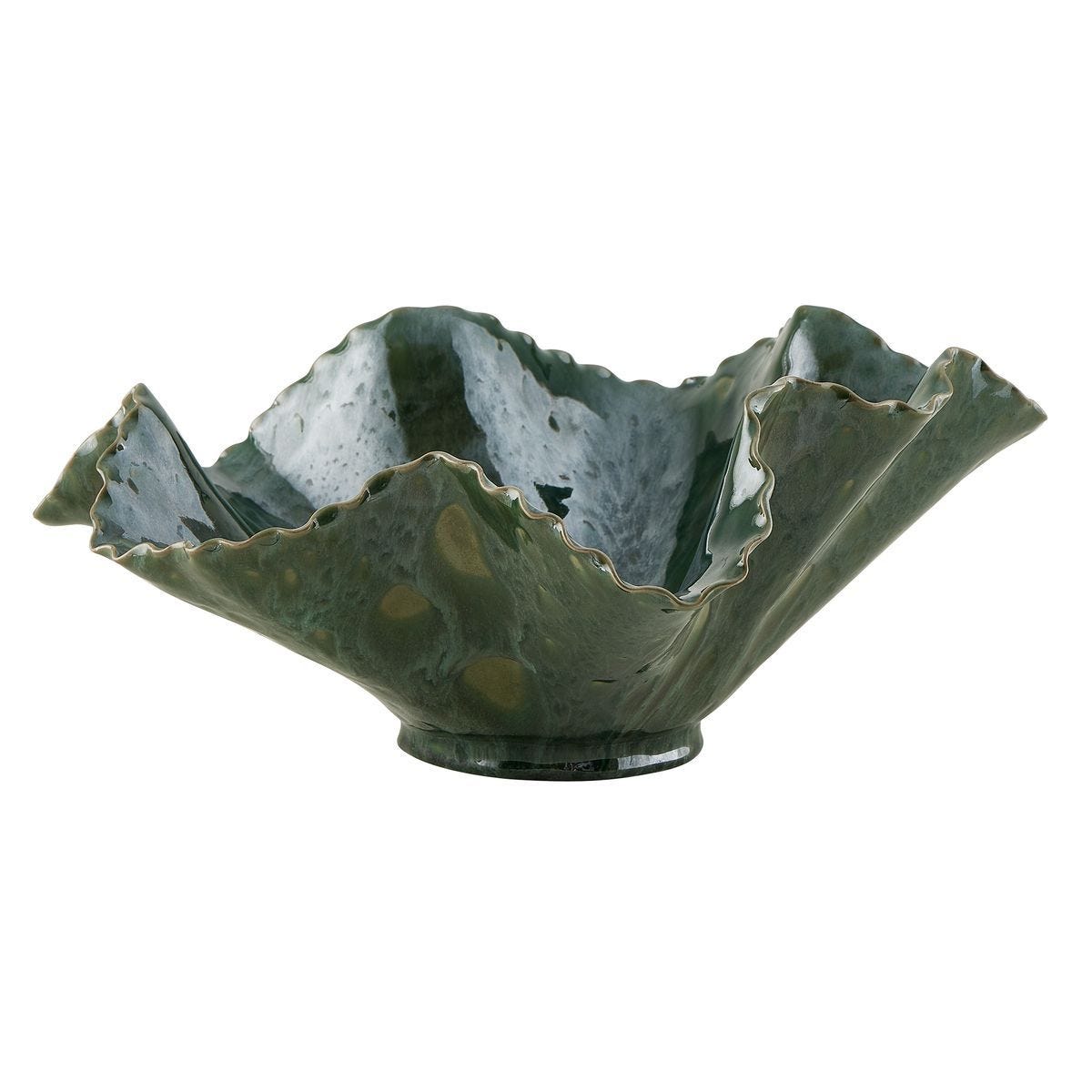 Verdant Bloom Indoor-Outdoor Bowl – Wall Decor by Uttermost | Sutter & Vale