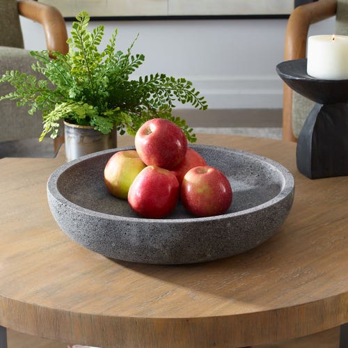 Ashen Earth Indoor-Outdoor Bowl