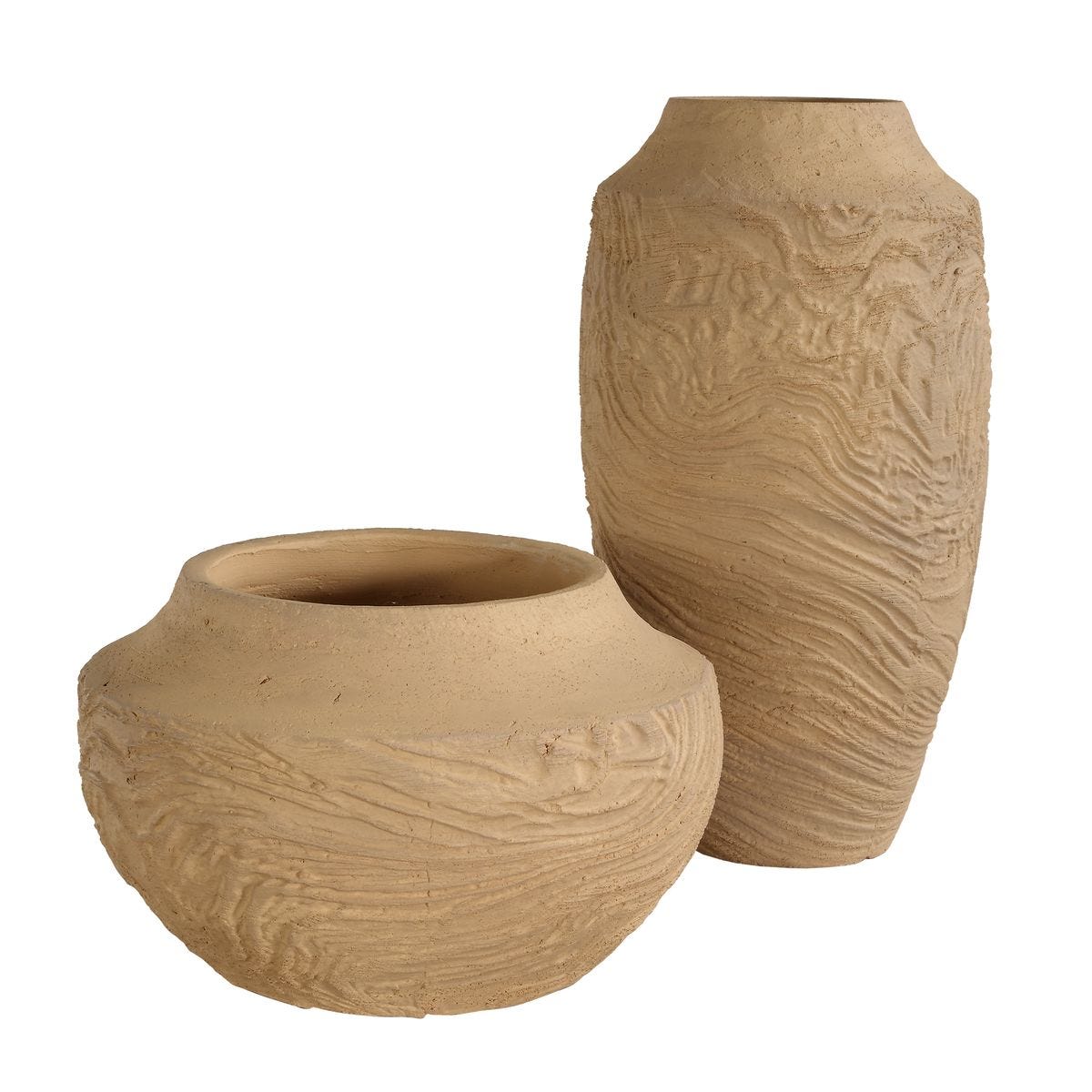 Sandstone Flow Vase, Small
