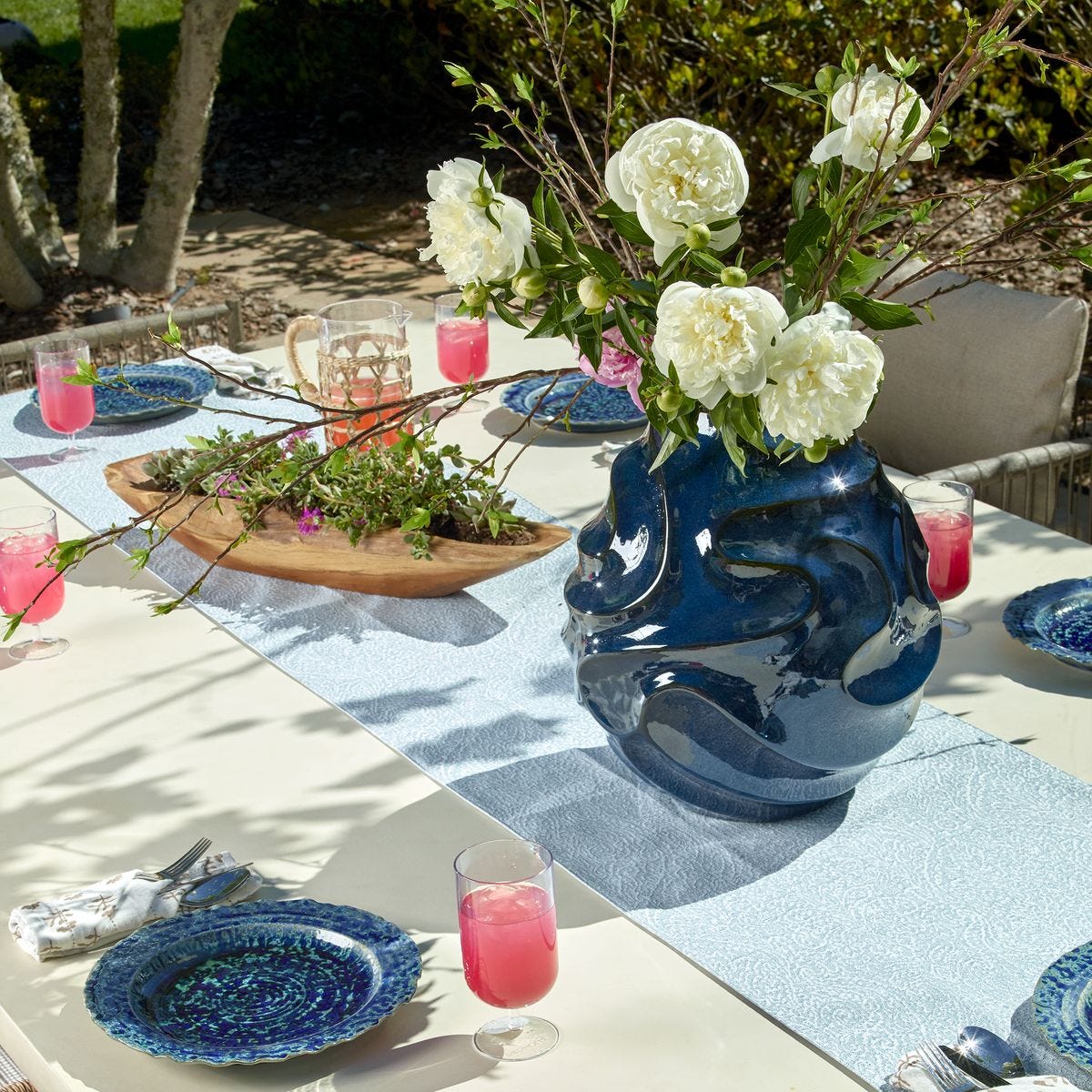 Helix Swirl Indoor-Outdoor Vase