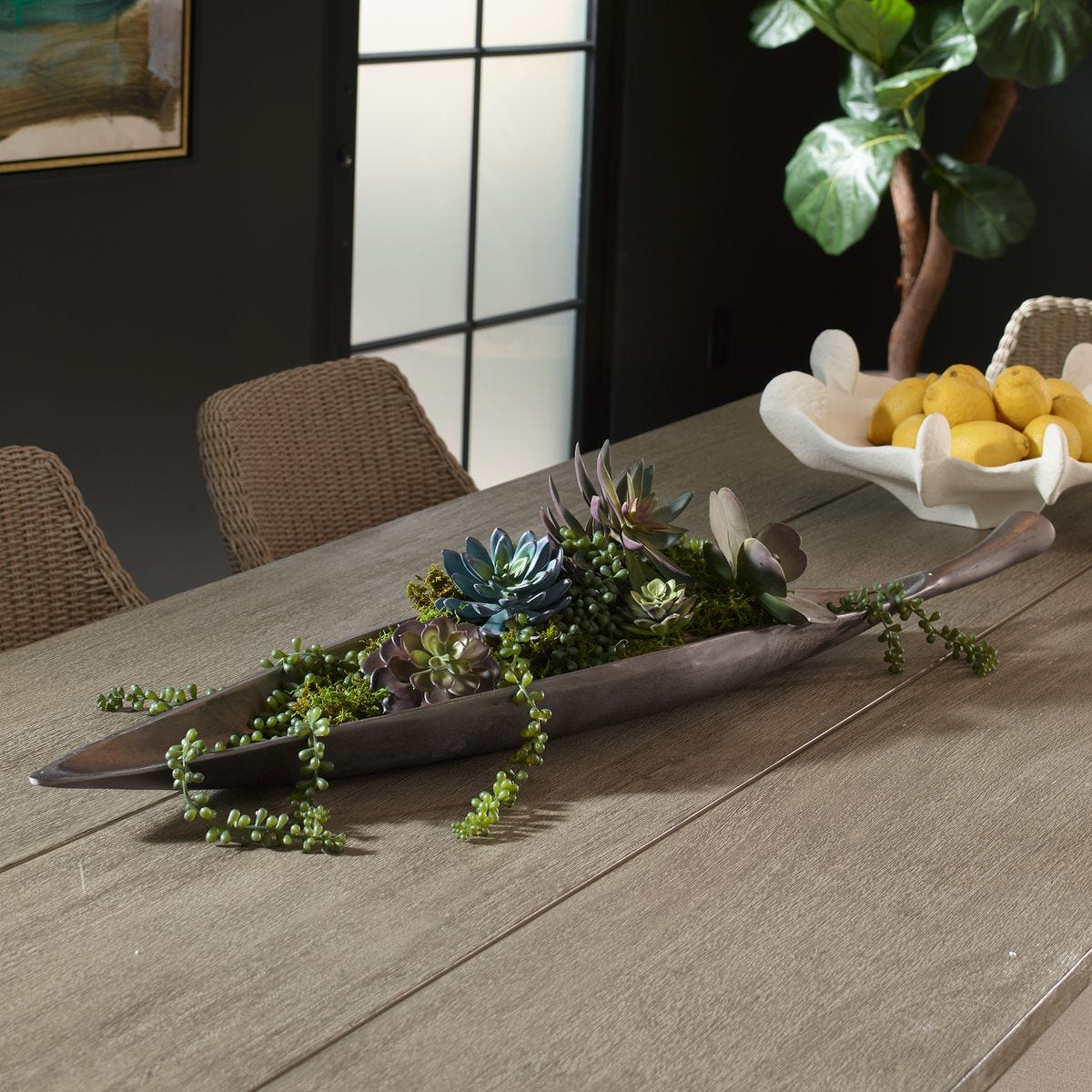 Leaflet Indoor-Outdoor Bowl