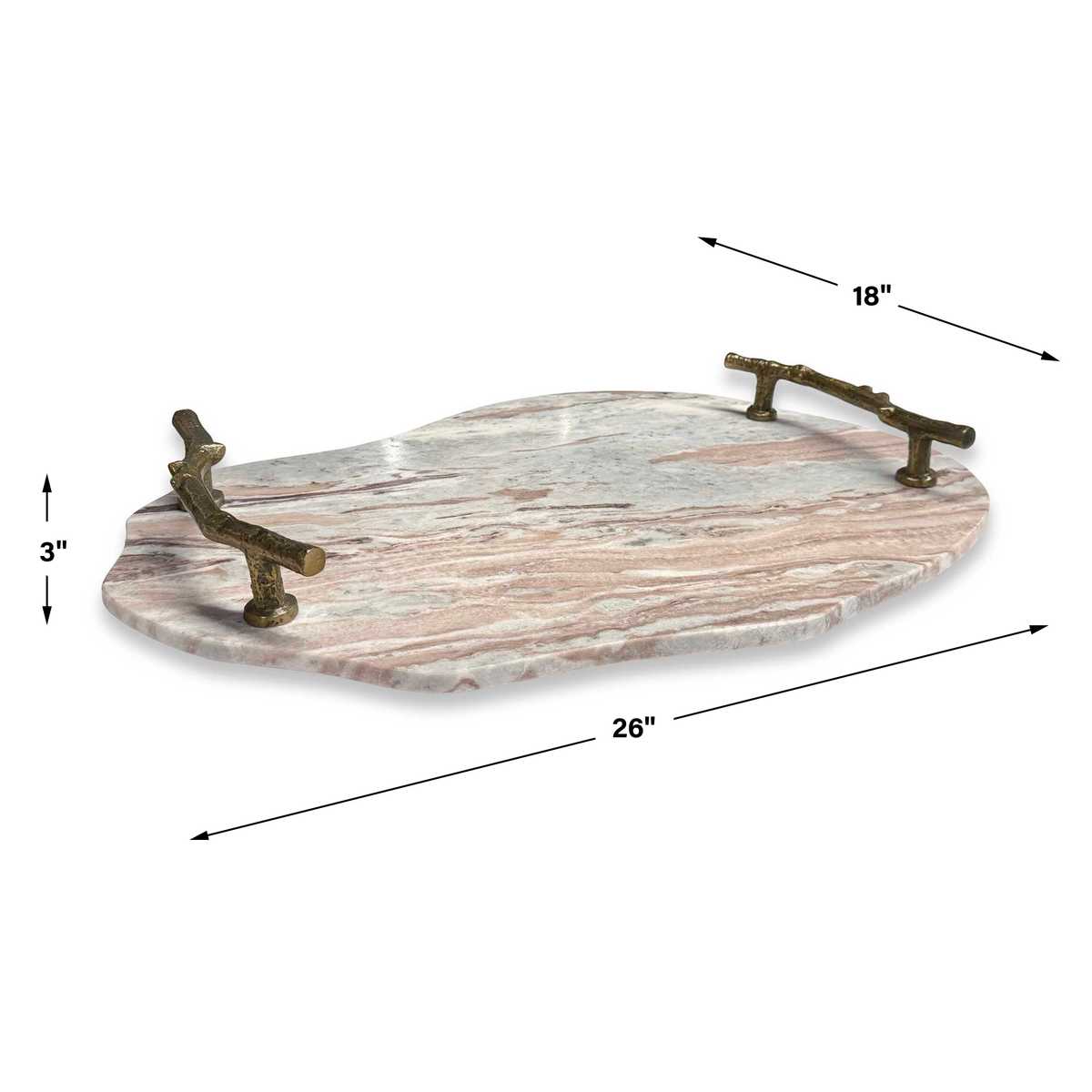 Stone and Twig Indoor-Outdoor Tray