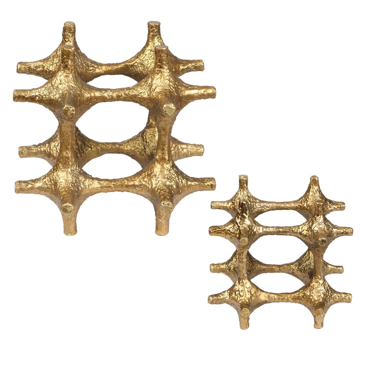 Gilded Connection Sculptures, S/2