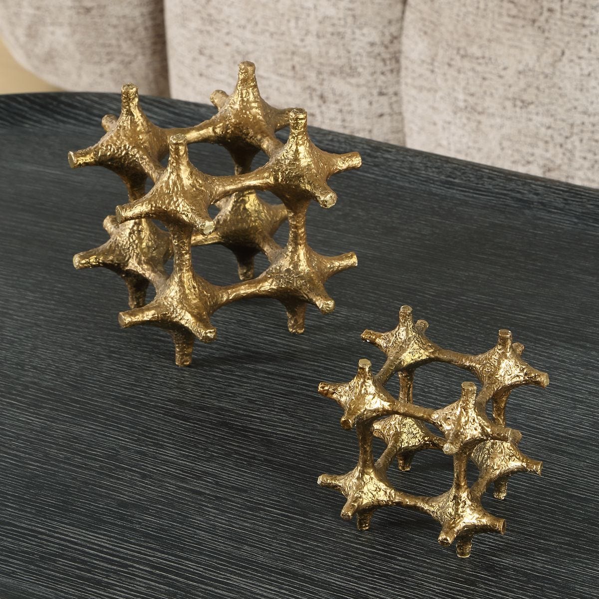 Gilded Connection Sculptures, S/2