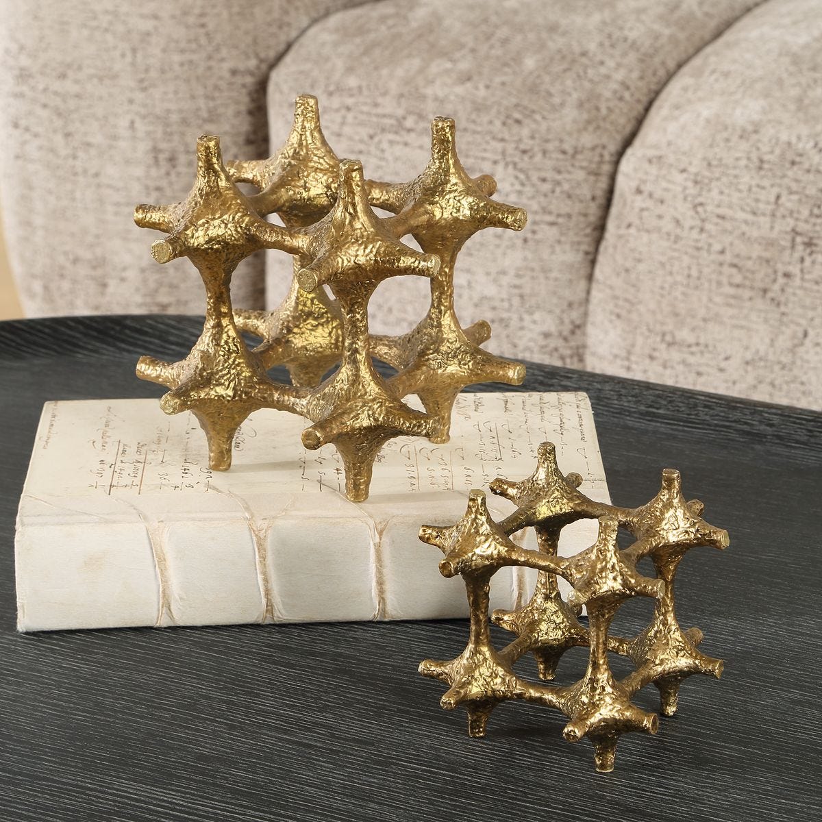 Gilded Connection Sculptures, S/2
