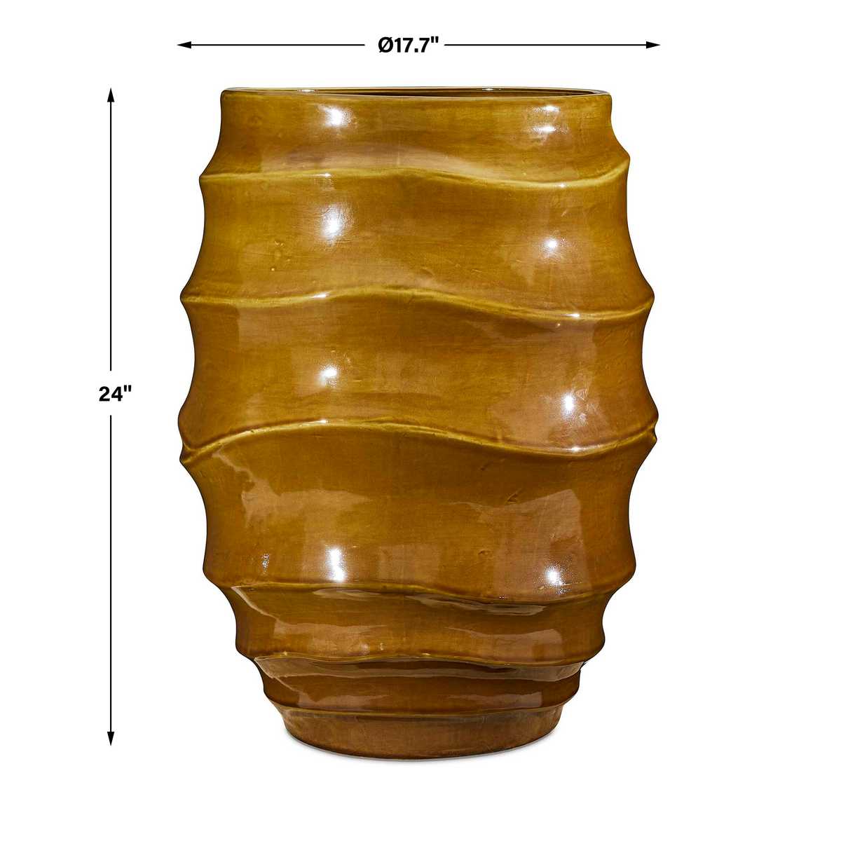 Canyon Wave Indoor-Outdoor Planter