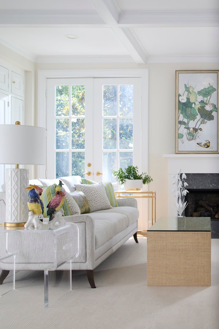 Andreu Lamp - White in 31 / Ceramic/Porcelain - Chelsea House