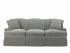 Winged Sofa Skirted