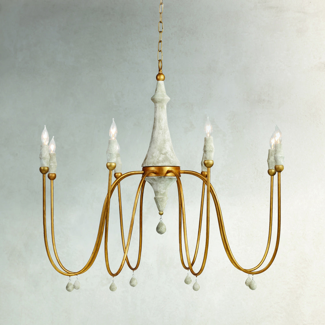 Clay Chandelier