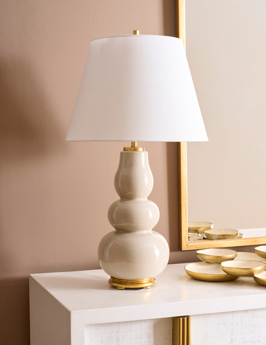 Denise Lamp - Sandbar in 28.5 / Ceramic/Porcelain - Chelsea House