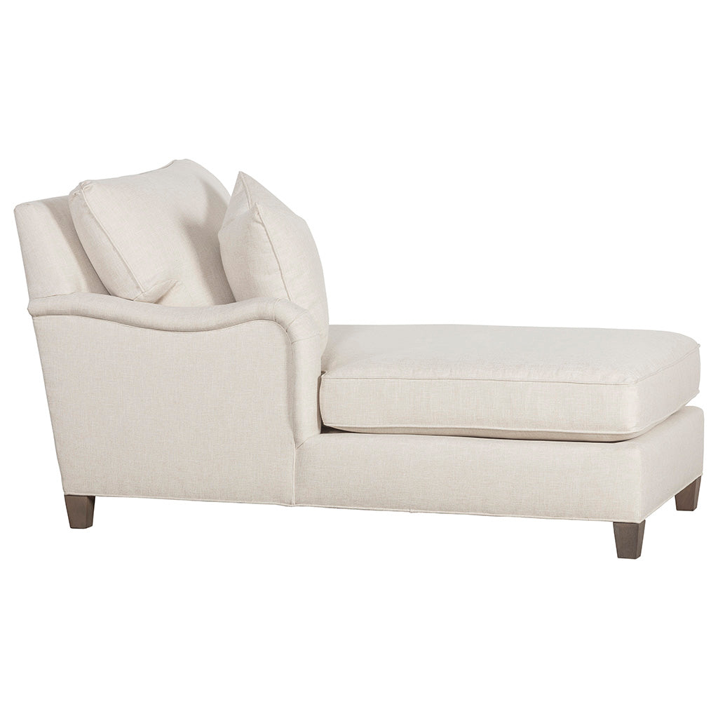 English Arm Left Arm Facing Chaise (1EKT-27) - Fairfield Chair