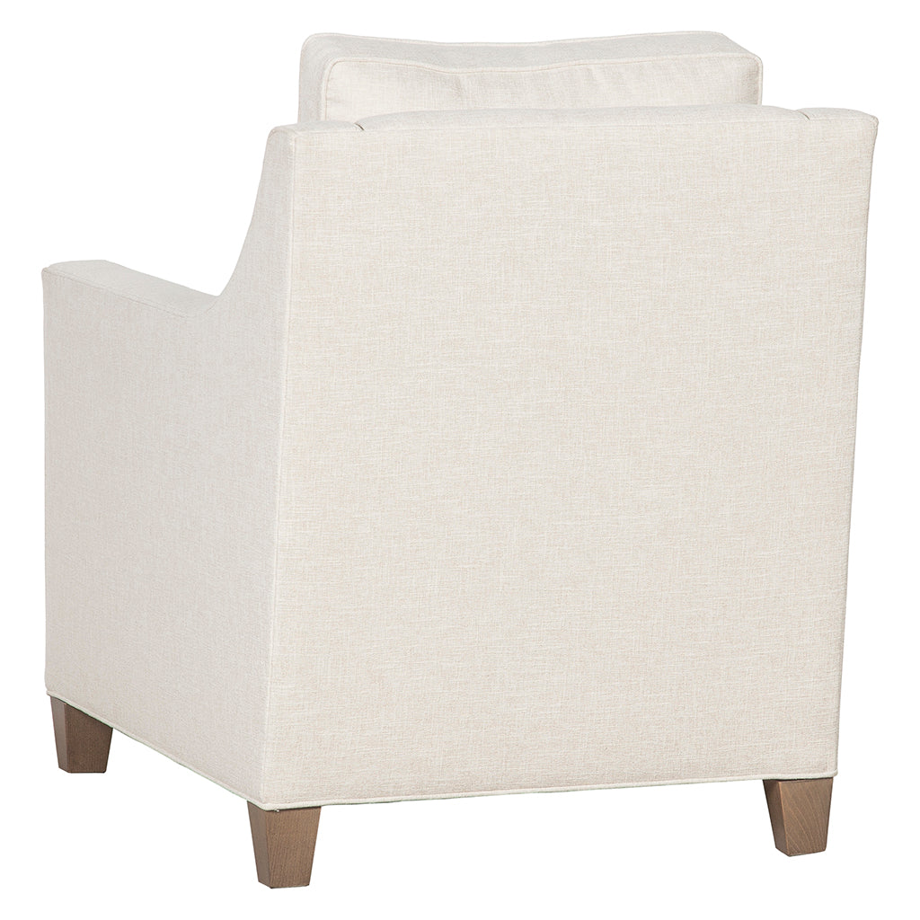 Welted Slope Arm Lounge Chair (1LBT-01) - Fairfield Chair