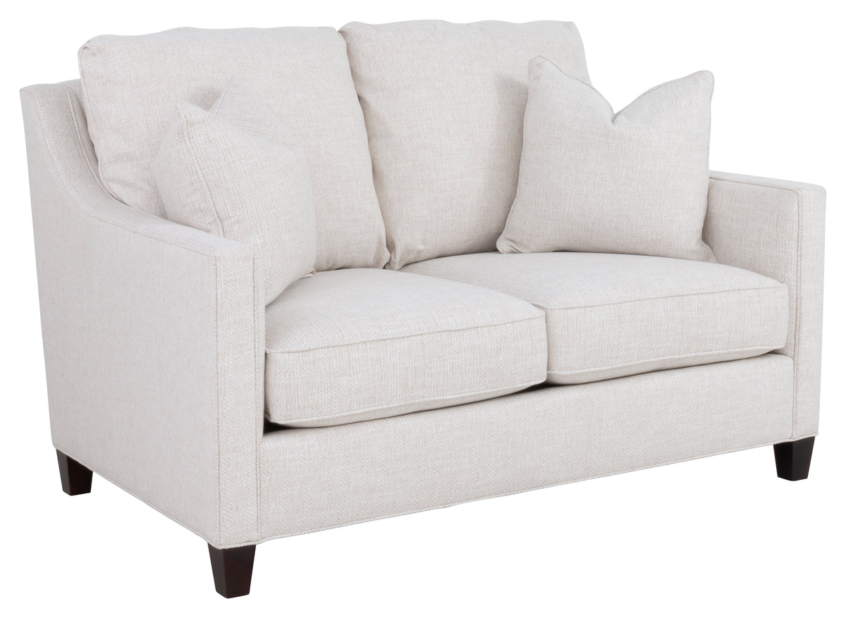 Welted Slope Arm Loveseat (1LKT-70) - Fairfield Chair